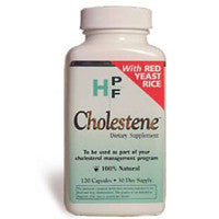 H.P.F Cholestene 600Mg Dietary Supplement Capsules With Red Yeast Rice - 120 Capsules